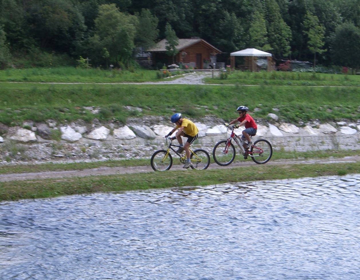 Mountain Bike a Forni di Sopra - Anello di fondovalle "Tagliamento" mtb_fornidisopra