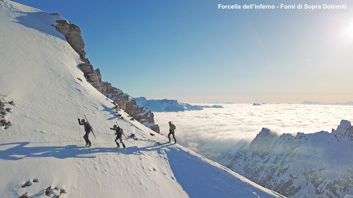 FORCELLA INFERNO dolomiti friulane dk