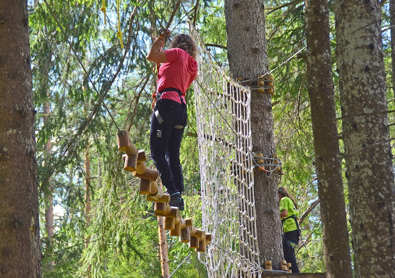 PARCO AVVENTURA DOLOMITI ADVENTURE PARK forni di sopra