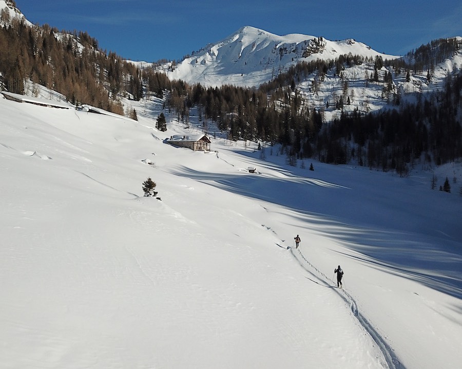 SCI ALPINISMO TRAGONIA forni di sopra