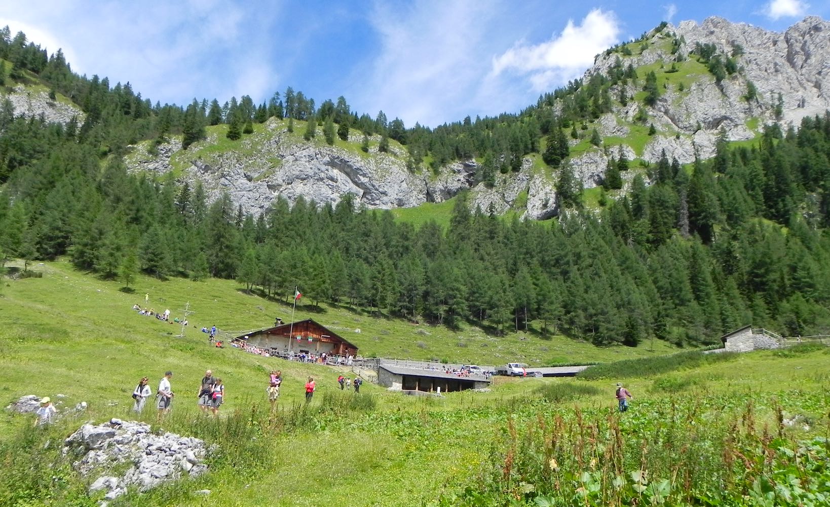 Trail delle malghe Casera Tartoi