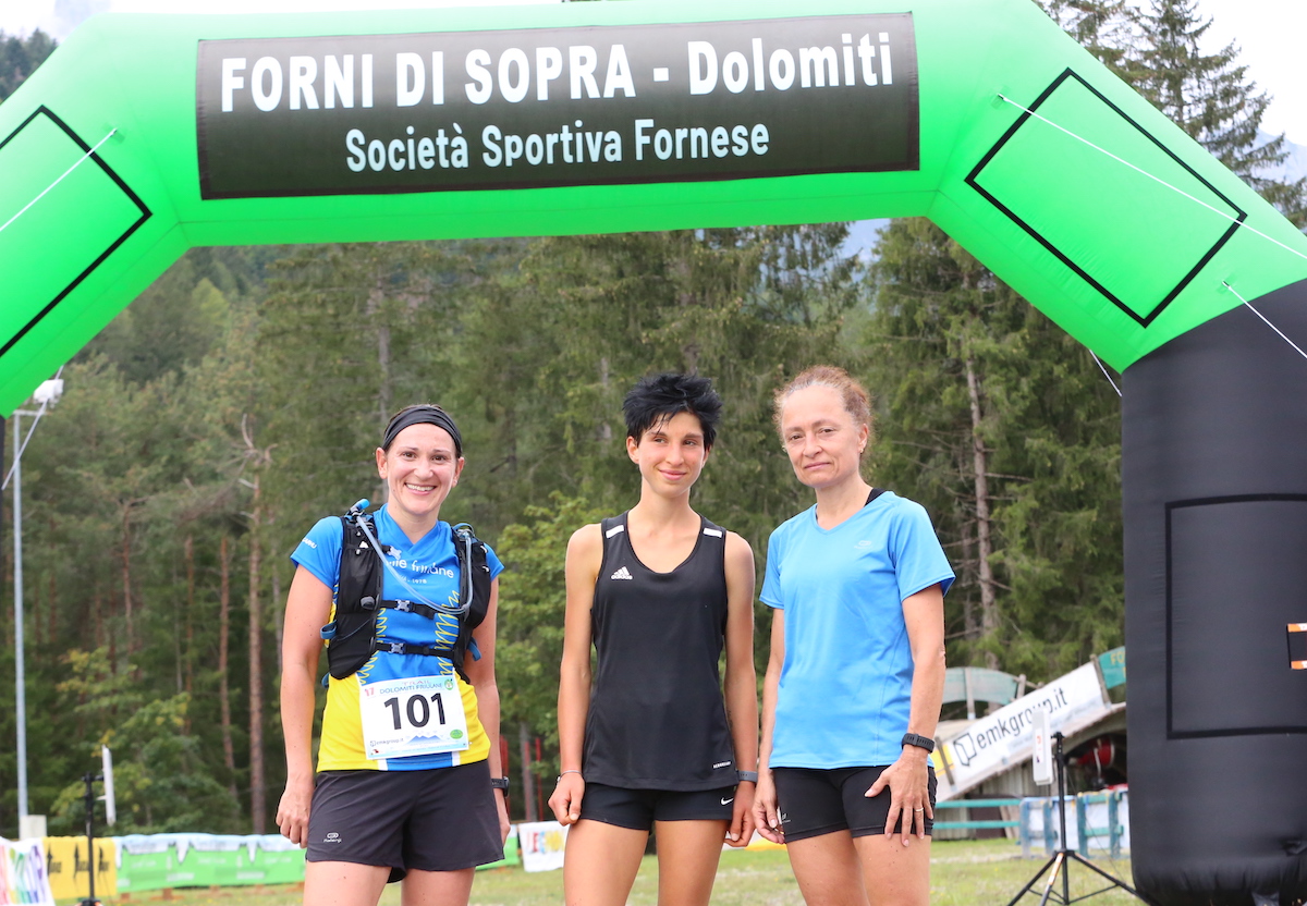 TRAIL DOLOMITI FRIULANE 2022 VINCITORI FEMM