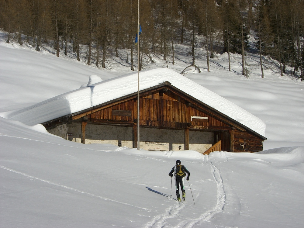 scialpinismo malga tartoi forni di sopra