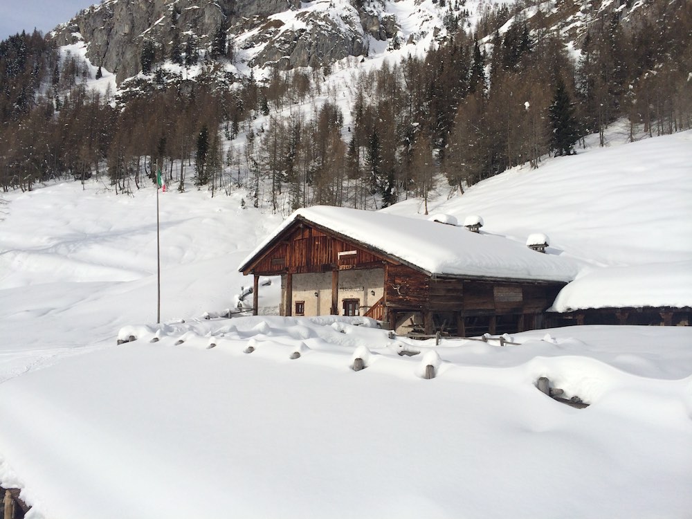 scialpinismo malga tartoi forni di sopra