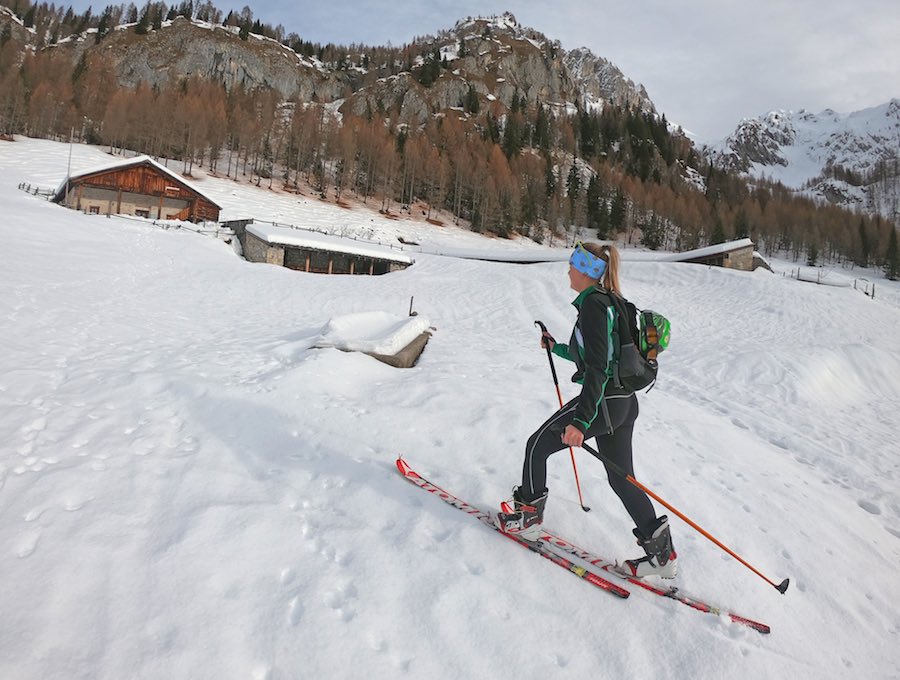 scialpinismo malga tartoi forni di sopra