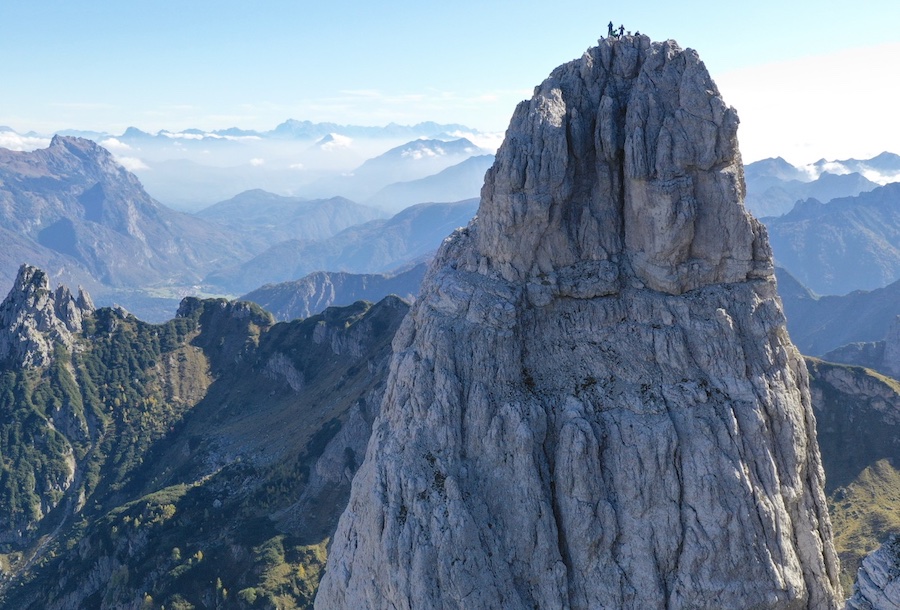 torrione comici ferrata cassiopea forni di sopra