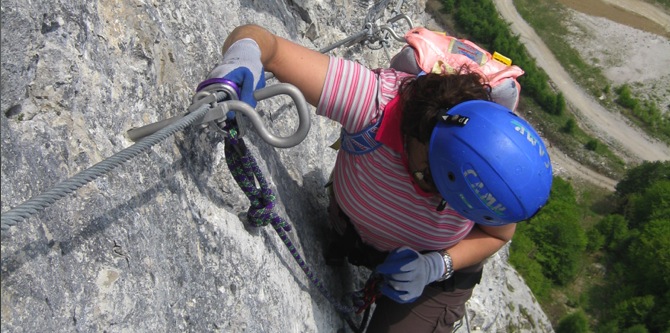 Ferrata sul Clap Varmost