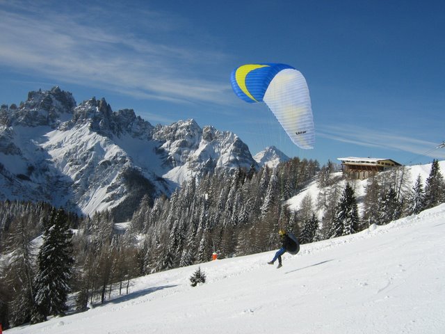 Parapendio - decollo Varmost